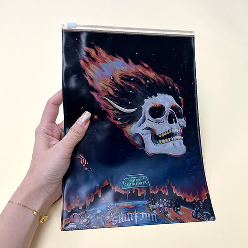 Custom Digital Print PVC Zip Lock Bag