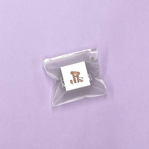 Custom Frosted Jewerly Zip lock Packaging Bag