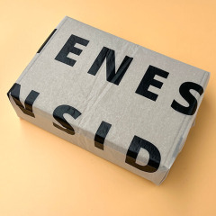 22gsm black tissue paper with gold printed logo