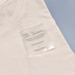 Custom Reflective Silver Heat Transfer Label