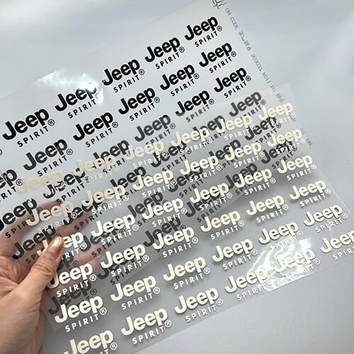 Custom Heat Transfer Label