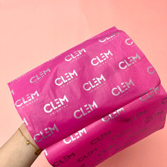 custom printed wrapping tissue paper with shinny effect
