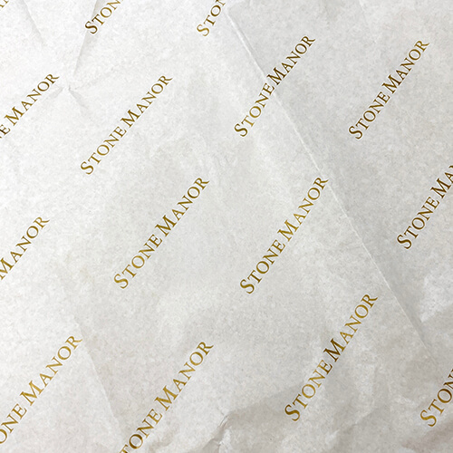 17gsm tissue paper with custom logo