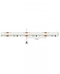 Seamless WS2812B Addressable Smart COB Light Strips 16.4FT