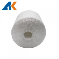 White Polyester Spun Yarn 20s/1