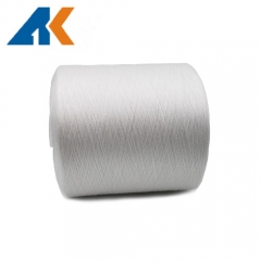 10S/1 white polyester spun yarn manufacturer