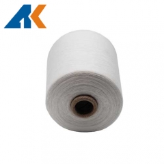 10S/1 white polyester spun yarn manufacturer