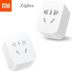 Original Xiaomi Smart Socket Plug Mi Zigbee WiFi APP Wireless Control Switches EU Timer Plug Charger for Android IOS