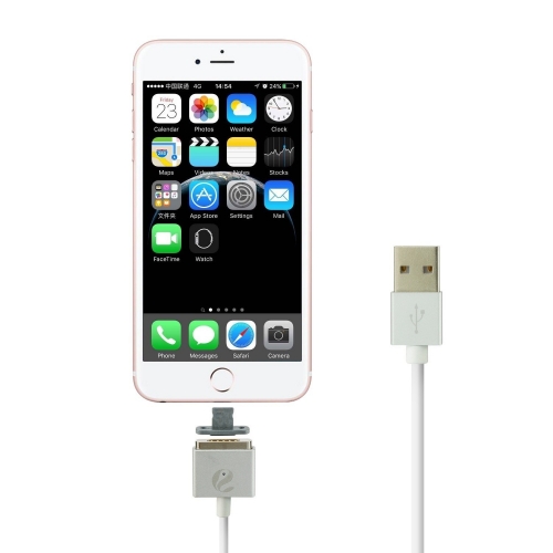 Metal Magnetic USB Cable 2.4A Smart Adsorption Charging Cable for iPhone