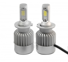 H7 COB-LED-Auto-Scheinwerfer-Birnen-Kit 72W 8000LM Auto Frontleuchte H7 Nebel-Glühlampe 6500K 12V 24V Led Autoscheinwerfer