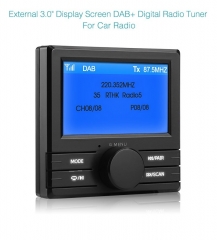 3''externe DAB + box, digitale radio-tuner für auto stereo auto radio player, digital radio sender