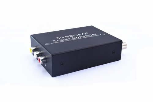 BK-F001 3G SDI to AV Scaler Converter 2.970Gbit/s allows SD-SDI, HD-SDI and 3G-SDI singals