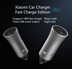 Original Xiaomi Auto Ladegerät 18 watt Dual USB Quick Charge 3,0 5 v/2.4A 9 v/ 2A 12 v/1.5A Schnelle Ladung 3,0 Edition + 2A Magcle Kabel