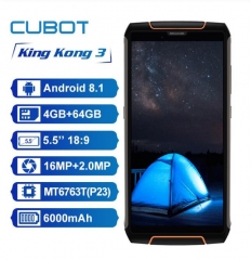 Cubot KingKong 3 Smartphone MTK6763T Octa Core 5,5 zoll 4 GB + 64 GB