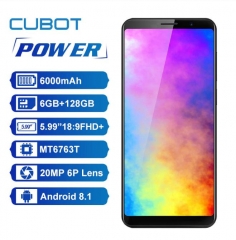 Cubot Power Smartphone Helio P23 MTK6763T 5,99 zoll 6 GB + 128 GB