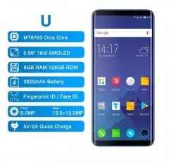 Elephone U Smartphone MTK6763 5,99 zoll 6 GB + 128 GB