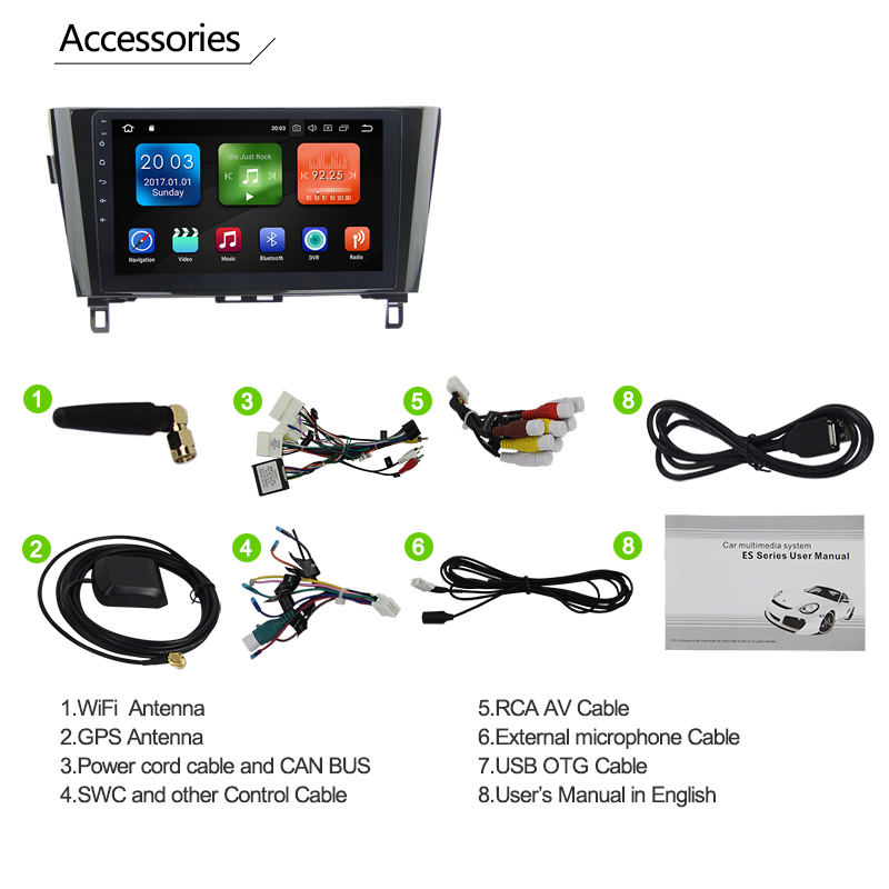 Android 12 Autoradio Für Nissan X-trail & Qashqai(2014-)