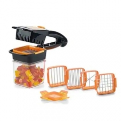 5 in 1 Dicer Obst Gemüseschneider Nicer Dicer Schnell Edelstahl-Chopper