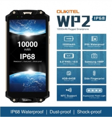 OUKITEL WP2 Smartphone MTK6750T Octa Core 6.0 pouces 4 Go + 64 Go Couleur Or