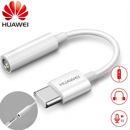 HUAWEI USB Typ C Zu 3,5mm Kopfhörer Jack Aux Audio Kabel Adapter Kopfhörer