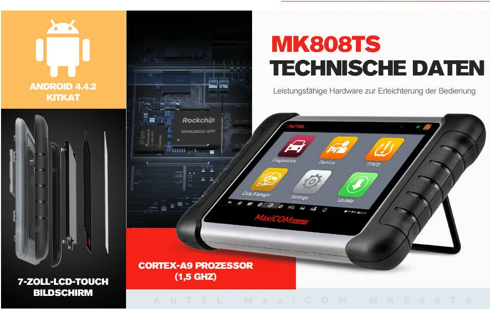 Autel MK808TS Diagnosegerät 