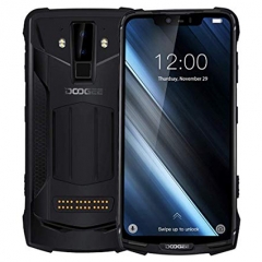 DOOGEE S90 Smartphone Helio P60 MTK6771 6.18 inch 6GB RAM 128GB ROM Black Color