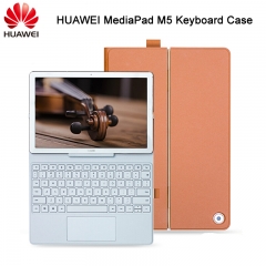 Housse en cuir d'origine pour clavier Huawei Mediapad M5 Stand Flip Housse en cuir pour étui pour tablette M5 10.8 "M5 Pro 10.8 pouces