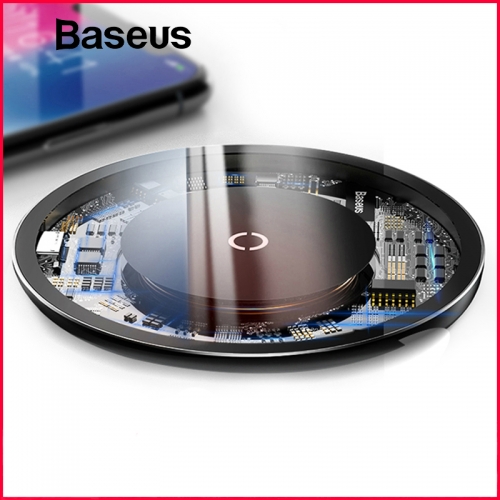 Baseus Chargeur sans fil Qi 10W pour iPhone X / XS Max XR 8 Plus