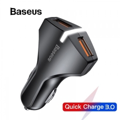 Baseus Quick Charge 3.0 Car Charger For Samsung / Huawei / Xiaomi Fast Charger QC 3.0 USB Cell Phone Charger
