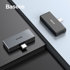 Baseus L57 Adaptateur USB Type C Adaptateur USB pour écouteurs AUX avec adaptateur jack C à 3,5 mm avec PD 18W Chargement rapide pour prise jack de ty