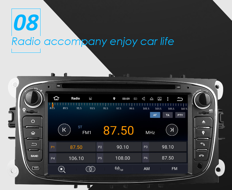 7 Zoll Android 10.0 Autoradio 