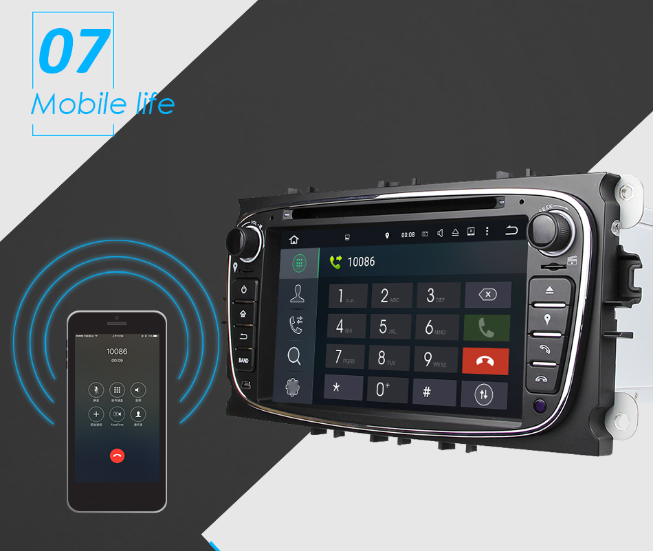 7 Zoll Android 10.0 Autoradio 