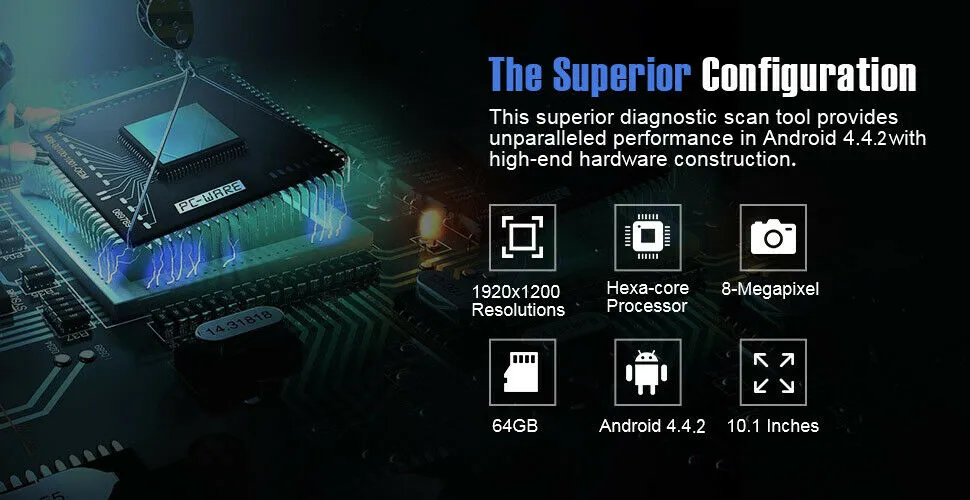 Scanner de diagnostic Autel MK908P