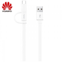 Original Huawei Honor AP55 Micro USB & Type C 2 In 1 Kabel Ladedatenkabel für Huawei Mate 9 10 20 Pro X P10 P20 P30 P30 Lite