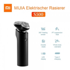 Original Xiaomi MIJIA S500 LED Display Washable Electric Shaver