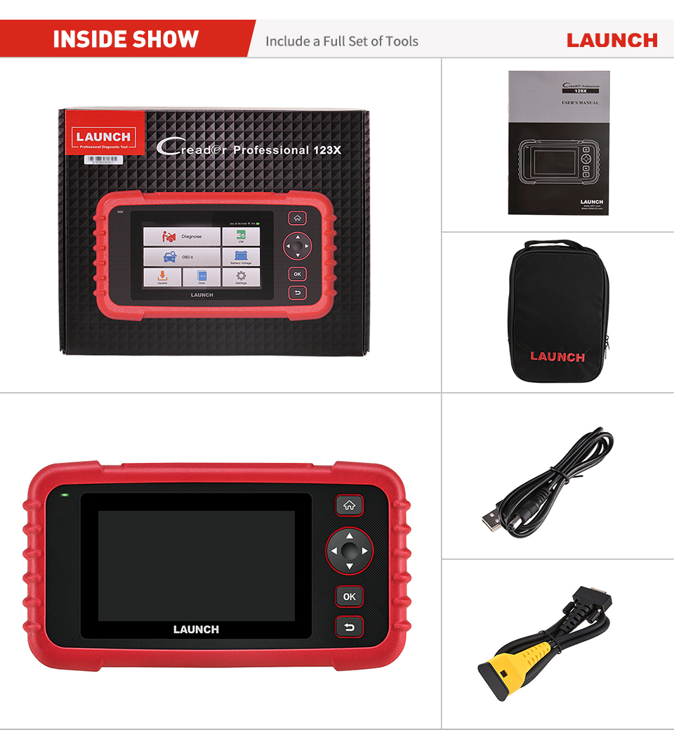 LAUNCH X431 CRP123X OBD2 Scanner