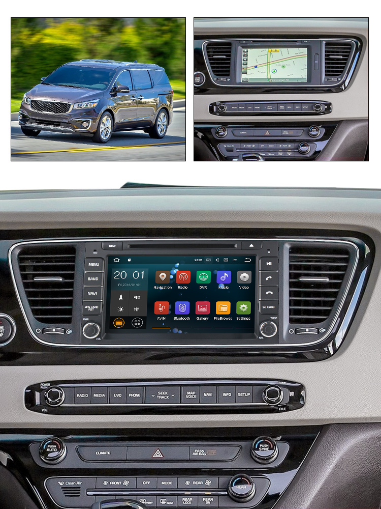 Android 12 Autoradio Für Kia Carnival 2014 2015 2016 2017 2018