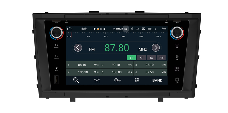 Autoradio/Multimedia Für Toyota Avensis 2009 - 2015 