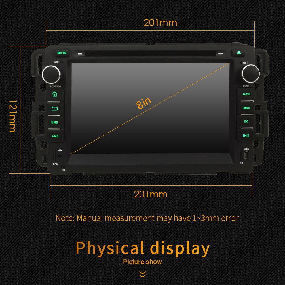 7 Zoll Android 12.0 Autoradio