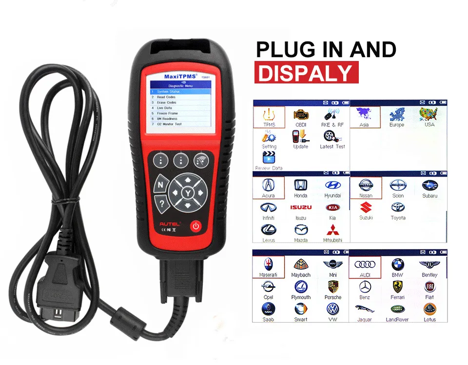 Autel TS601 TPMS RDKS Reifendruck-Kontrollsystem