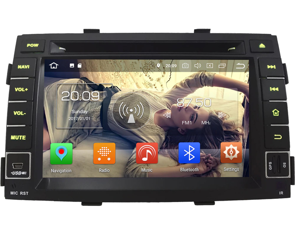 Android 12 Autoradio Für Kia Sorento 2009-2012 Mit WiFi NAVI Bluetooth USB