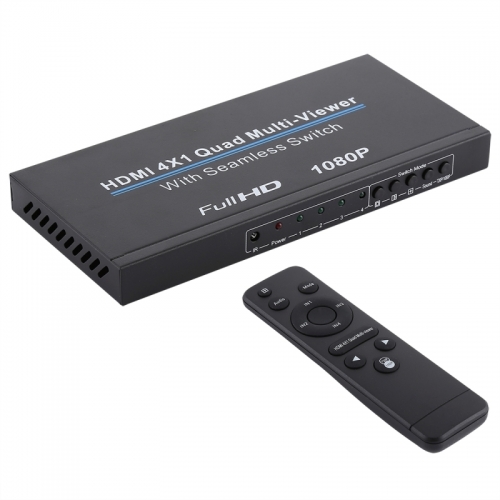 BK-C941 HDMI Splitter Switch Adapter 4x1 Full HD 1080p Remote Control IR