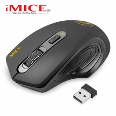 Imice USB Wireless Mouse 2000 DPI Adjustable USB 3.0 Receiver 2.4 GHz Ergonomic Mice For Laptop PC Mouse