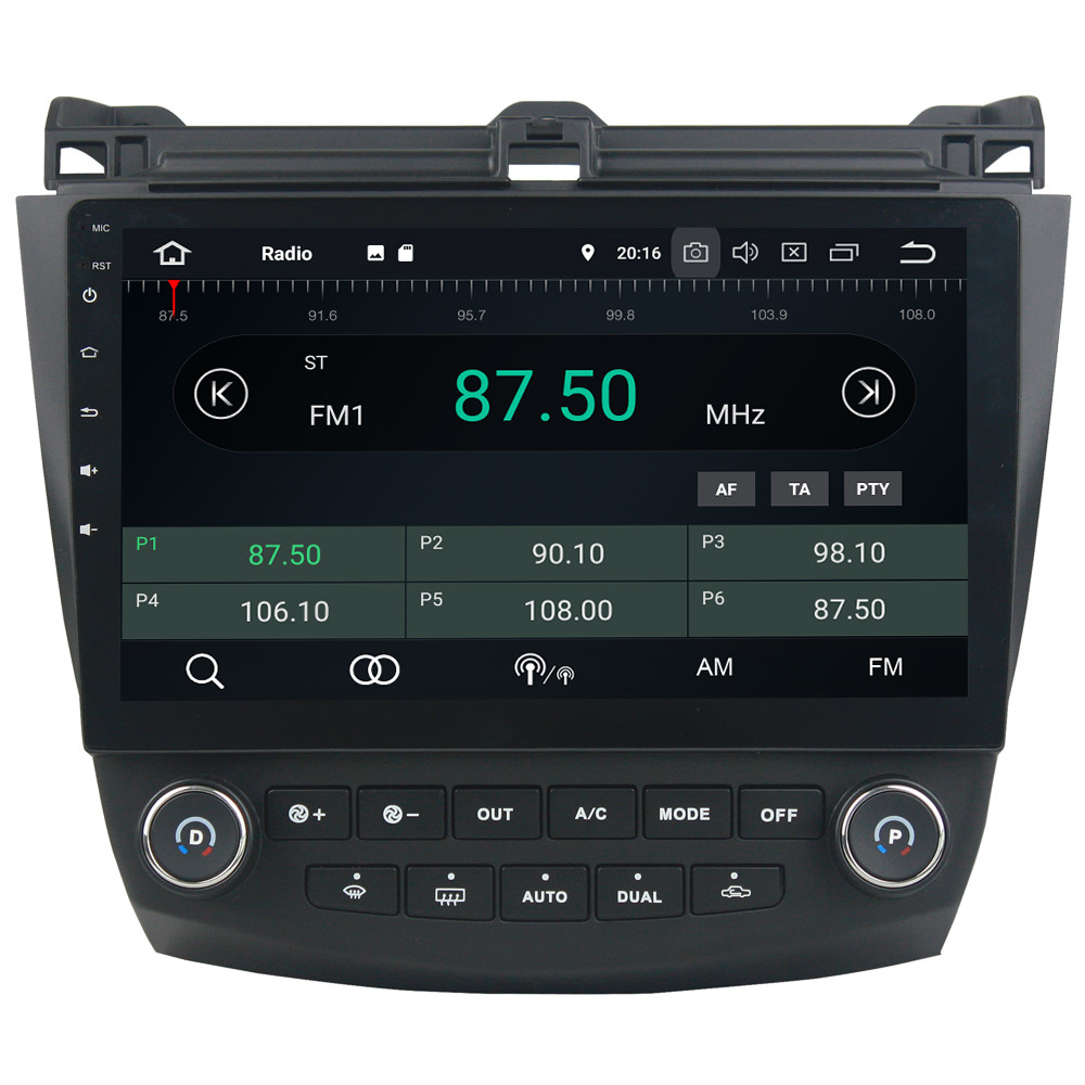 10.1 Zoll Android 10.0 Autoradio Für Honda Accord7