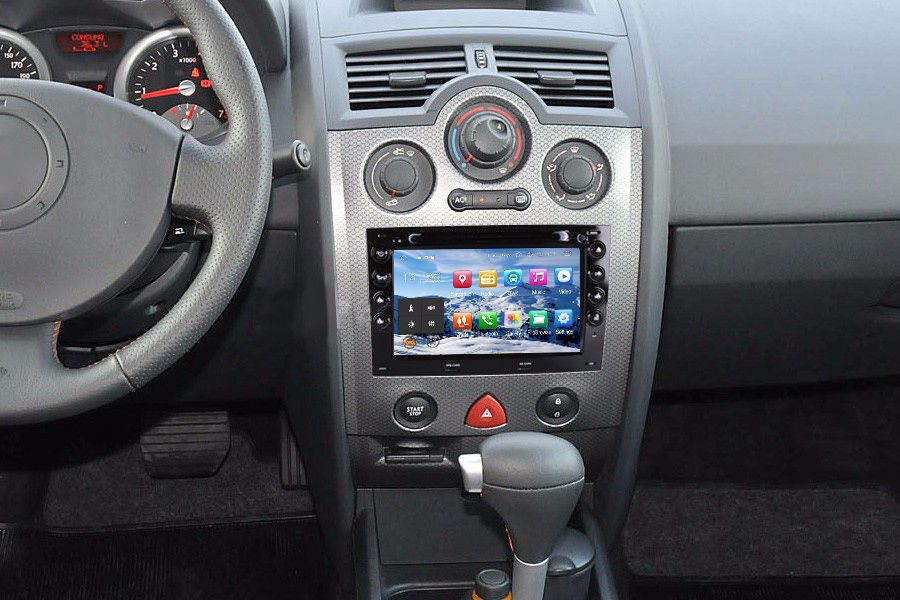 Android 12 Autoradio Für Renaults Megane Mit WiFi NAVI Bluetooth USB