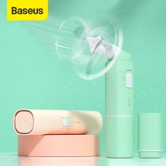 Baseus Tragbare Handheld Fan Mini USB Lüfter mit 2 Speed USB Kühler Fan Wiederaufladbare Folding Handheld Fan Für Büro hause