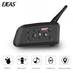 Motorrad Bluetooth Helm Headsets Intercom für 6 Fahrer BT Wireless Intercomunicador Interphone MP3 Bluetooth Headset