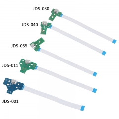 1pc USB Charging Port Socket Circuit Board For 12Pin JDS 011 030 040 055 14Pin 001 Connector For PS4 Controller