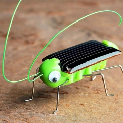Sauterelle solaire éducatif Robot sauterelle à énergie solaire jouet requis Gadget cadeau jouet solaire pas de piles pour les enfants