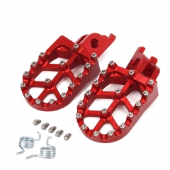 moto CNC Pédales de repose-pieds de repose-pieds pour HONDA CR125 CR250 CRF150R CRF250R CRF250X CRF450R CRF450X CRF250L CRF250M